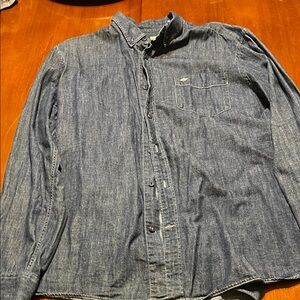 Dockers Blue Denim Shirt Jacket